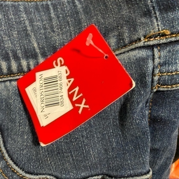 Spanx Distressed Skinny Jeans, New with Tags - Picture 6 of 8